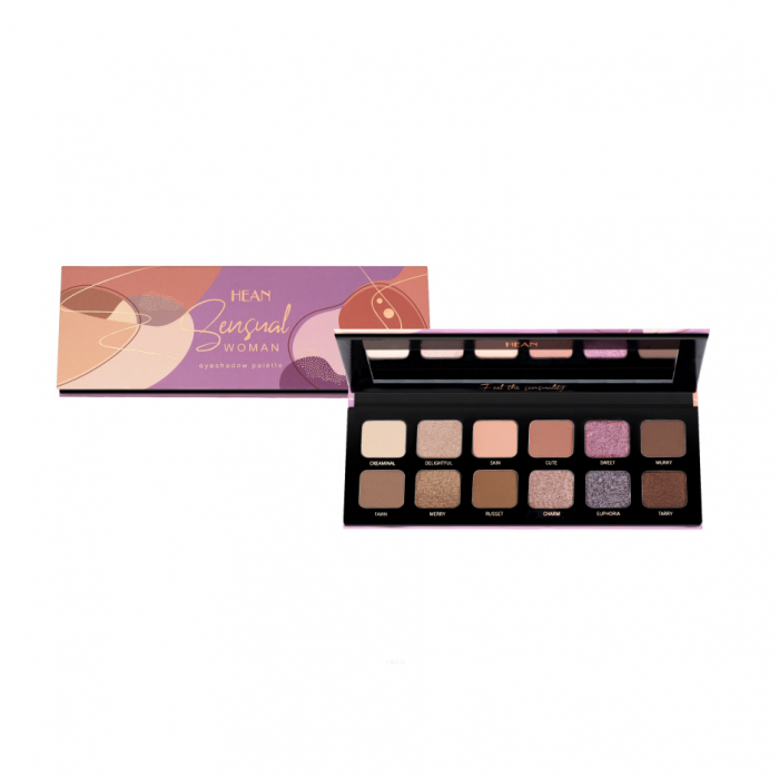 Paleta de farduri Sensual Woman Hean, 12 nuante, 14 g [2]