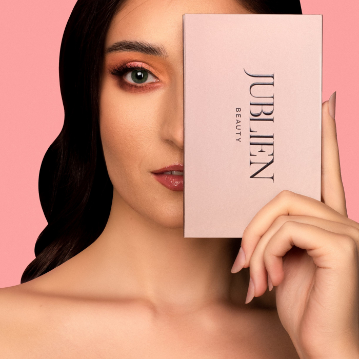 Paleta machiaj ochi verzi Jublien Beauty [2]