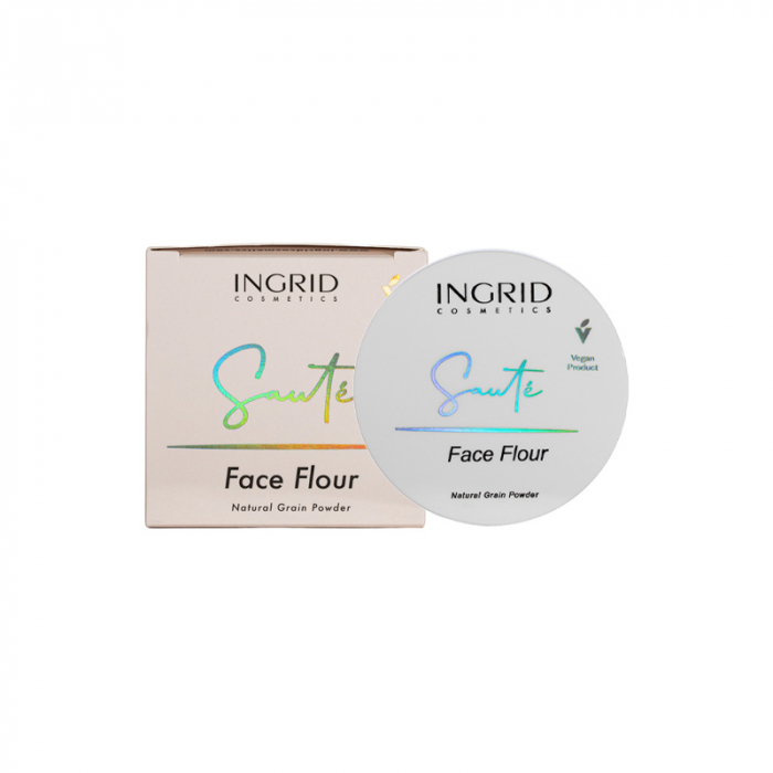 Pudra pe baza de faina Ingrid Cosmetics, 10 g [2]