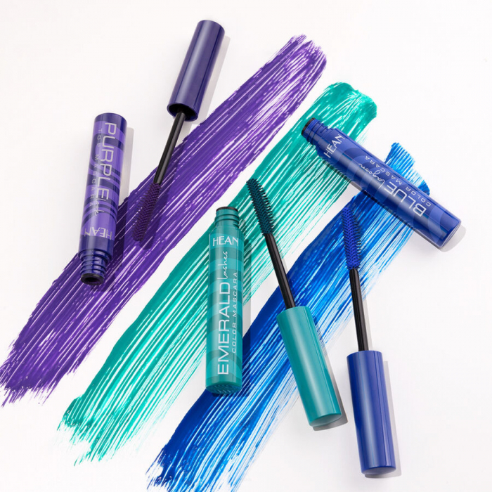 Mini Mascara Colorata Hean, Maro, 6.5 ml [4]