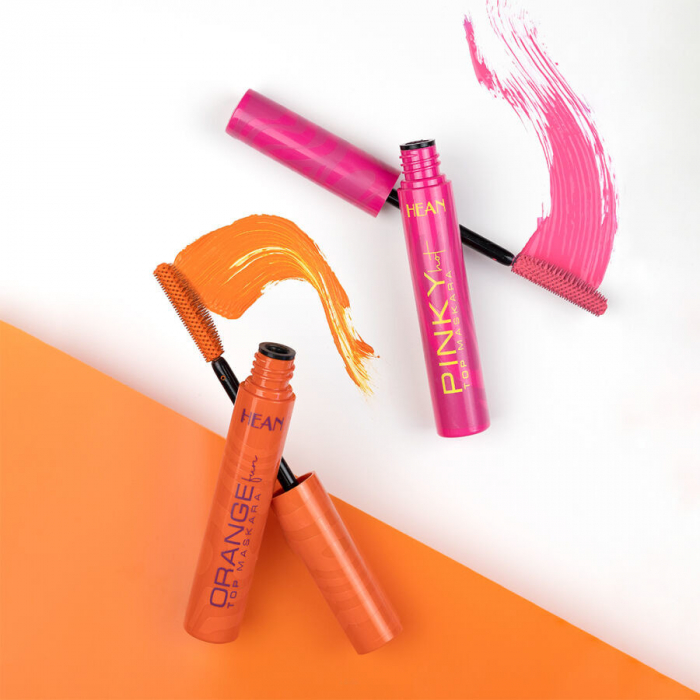 Mini Mascara Colorata Hean, Maro, 6.5 ml [5]