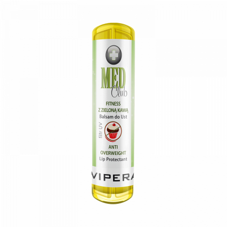 Balsam protector pentru buze Med Club Fitness cu cafea verde, 4 g [1]