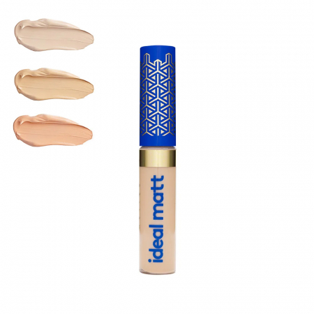 Corector Ideal Matt Ingrid Cosmetics, 01 Bej deschis, 8 ml [1]
