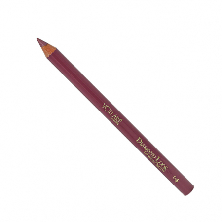 Creion de buze Diamond Look Vollaré Cosmetics, 4 Maro roscat, 1 g