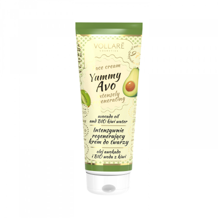 Ingrijire - Crema de fata regeneratoare VEGEbar Yummy Avo Vollaré Cosmetics, 50 ml