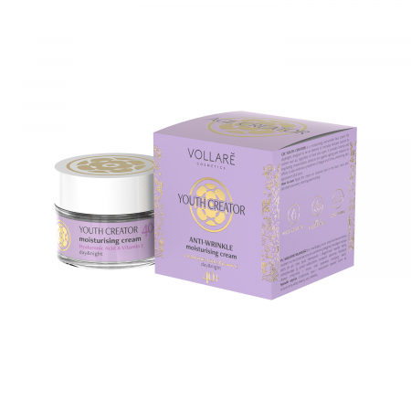 Crema hidratanta antirid 40+ Youth Creator Vollaré Cosmetics, 50 ml