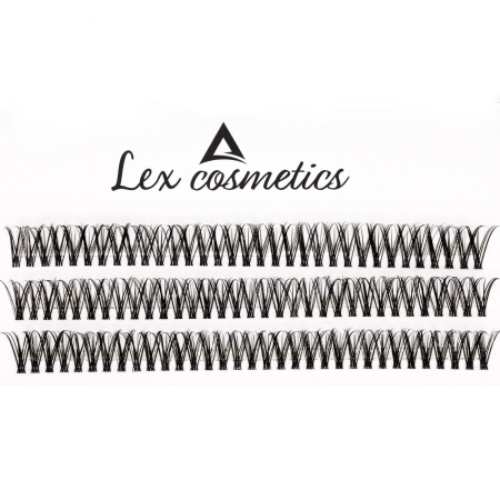 Gene False S1 10mm, Formă V Perfect Echilibrată 3D, Lungime Ideală, Lex Cosmetics [2]