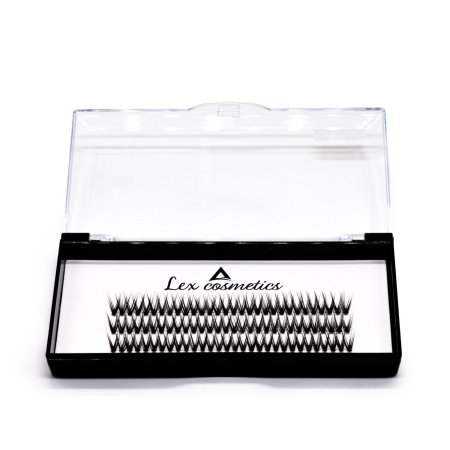 Gene False S3 10mm, Formă V Versatilă 3D, Negru Intens Perfect, Lex Cosmetics [1]