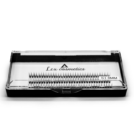 Gene false - Gene False S3 8mm, Formă V Naturală 3D, Look Discret și Elegant, Lex Cosmetics
