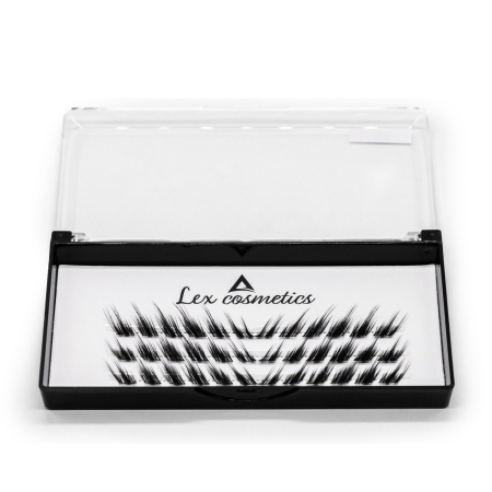 Gene False S9 Foxy Eyes, Efect Pisică 3D, Fibre de Mătase Premium, Lex Cosmetics [1]