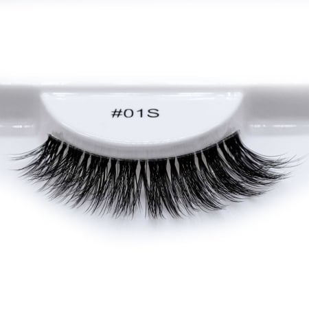 Gene False Soft Band 01S, Nurcă Artificială Premium, Lucrate Manual 3D, Lex Cosmetics [1]