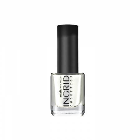 Unghii - Lac de unghii Estetic Ingrid Cosmetics, 001 alb, 10 ml