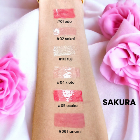 Luciu de buze Sakura Vipera, 01 Roz, 4 ml [1]