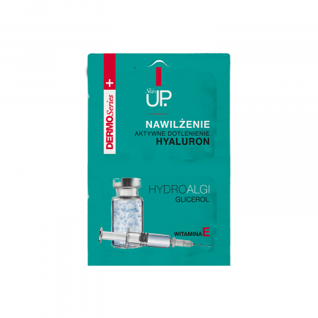 Ingrijire - Masca de fata hidratanta si oxigenata Skin Up cu acid hialuronic, 2x5 ml