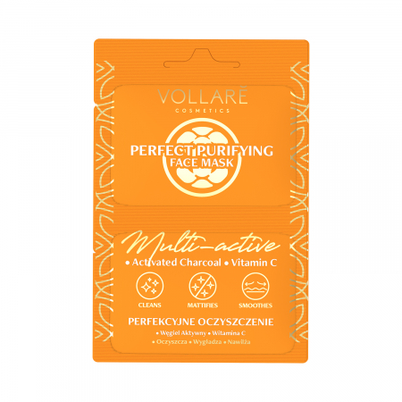 Ingrijire - Masca purificatoare Multi-Active Vollare Cosmetics, 2x5 ml