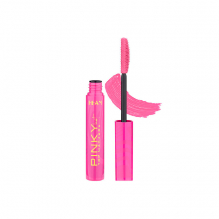 Mini Mascara Colorata Hean, Roz neon, 6.5 ml