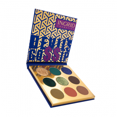 Fard de pleoape compact - Paleta de farduri de pleoape DEVIL'S GOSSIP Ingrid Cosmetics, 10 g