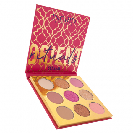 Fard de pleoape compact - Paleta de farduri de pleoape Orient Rituals Sensual Ingrid Cosmetics, 10 g