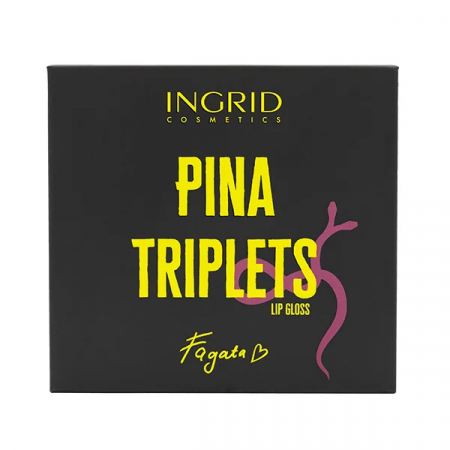 Paleta de luciu de buze Pina Triplets Ingrid x Fagata, 12 ml [1]
