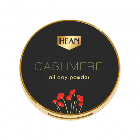 Pudra Cashmere HEAN pentru fixare sau corectare machiaj, 02 Bej natural, 13 g [1]