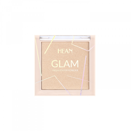 Ten - Pudra iluminatoare Glam Iluminator Hean, 200 Nude, 9 g