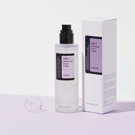 Solutie exfolianta COSRX pentru fata cu acid AHA  7% (glicolic), potrivita pentru punctele albe, 100 ml [2]