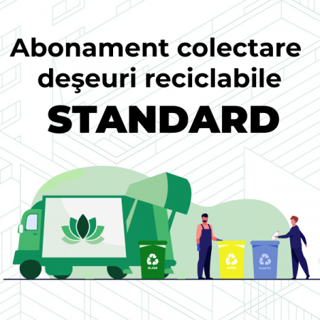 Abonamente Reciclabile - ABONAMENT STANDARD LUNAR     (numai pentru persoane juridice)
