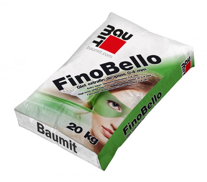 Glet de finisaj  FinoBello, pe baza de ipsos, interior, 20 kg [1]