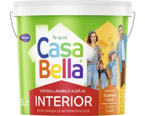 Casa Bella interior vopsea lavabila 8.5l [1]
