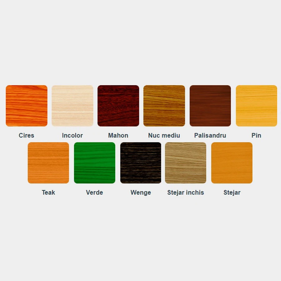 Lac / lazura subtire 2 in 1 pentru lemn, Kober, wenge, interior / exterior [2]