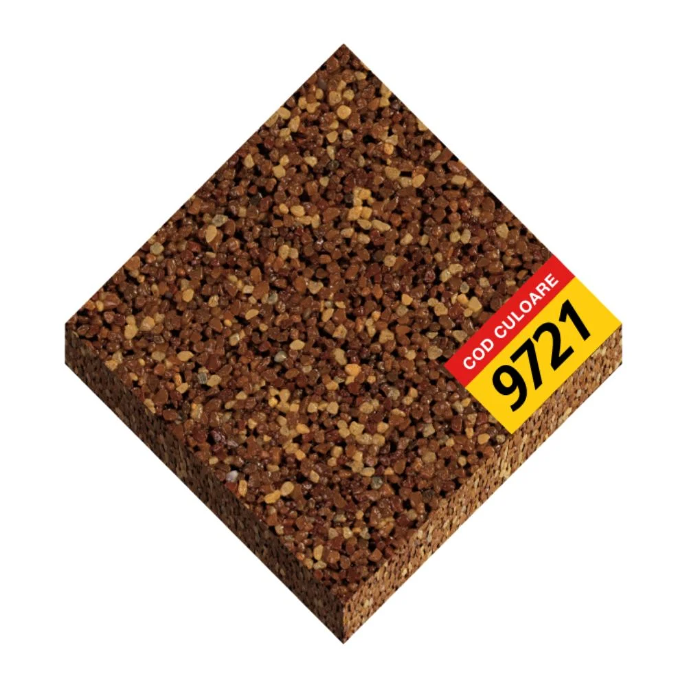 Tencuiala decorativa acrilica, interior / exterior, Oskar Mosaik 9709, mozaicata, 25 kg [2]