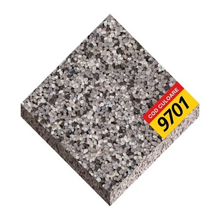 Tencuiala decorativa acrilica, interior / exterior, Oskar Mosaik 9709, mozaicata, 25 kg [2]