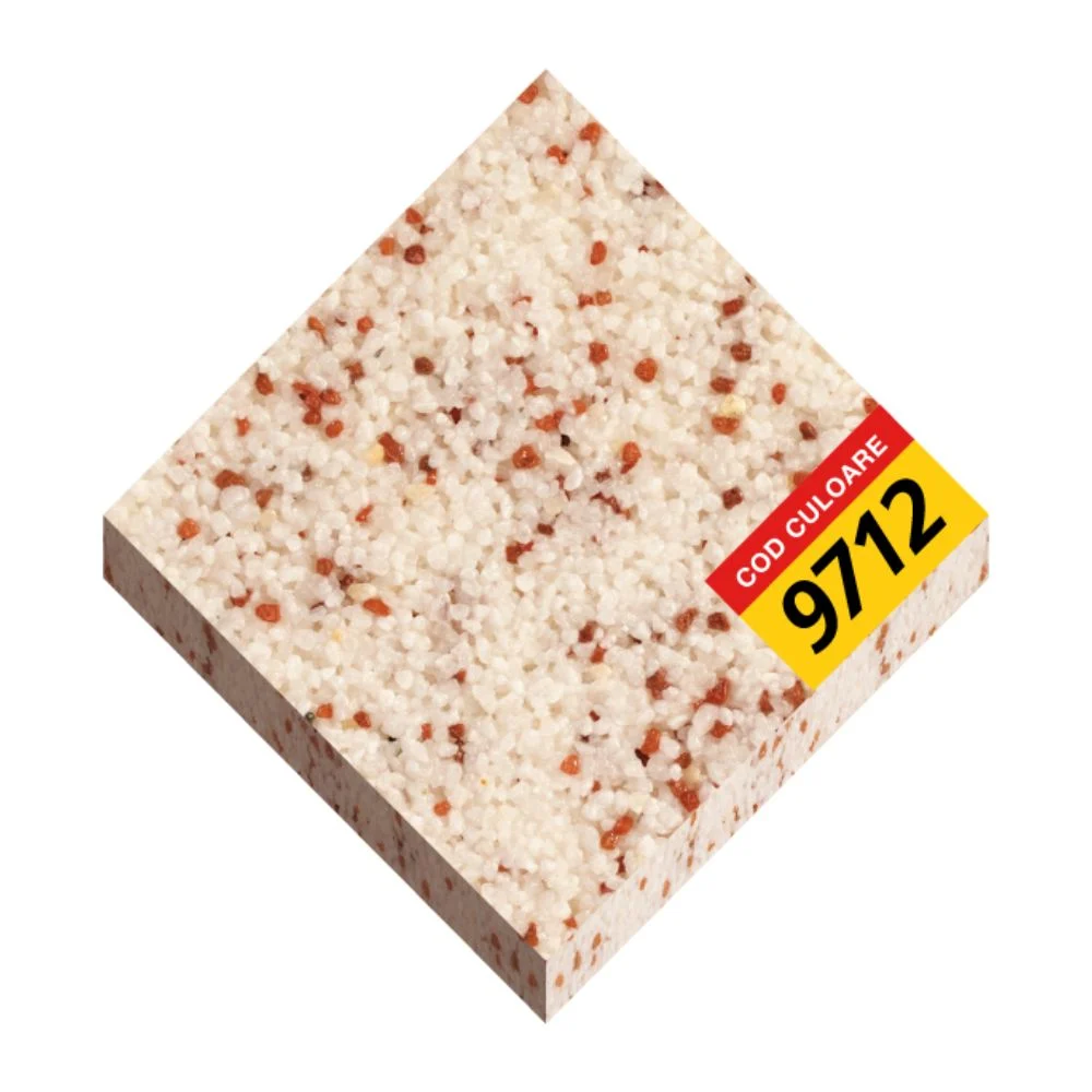 Tencuiala decorativa acrilica, interior / exterior, Oskar Mosaik 9709, mozaicata, 25 kg [3]