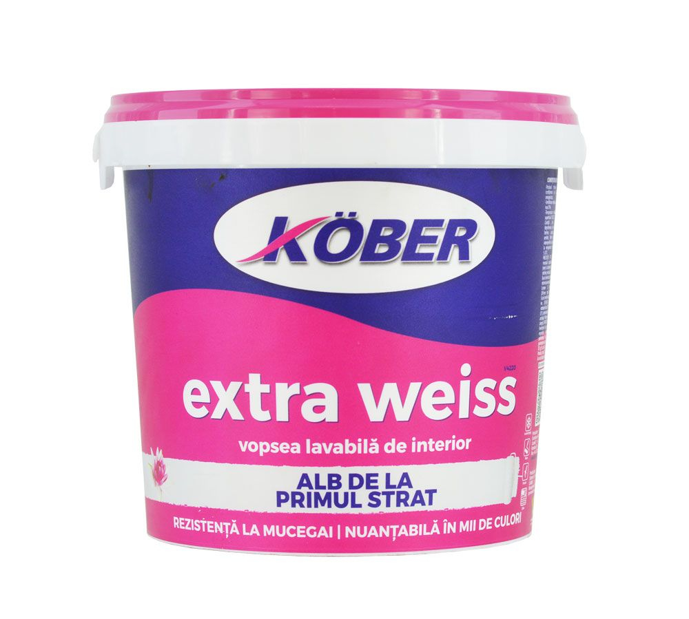 Vopsea Lavabila Extra Weiss15l +amorsa cadou 3l [1]