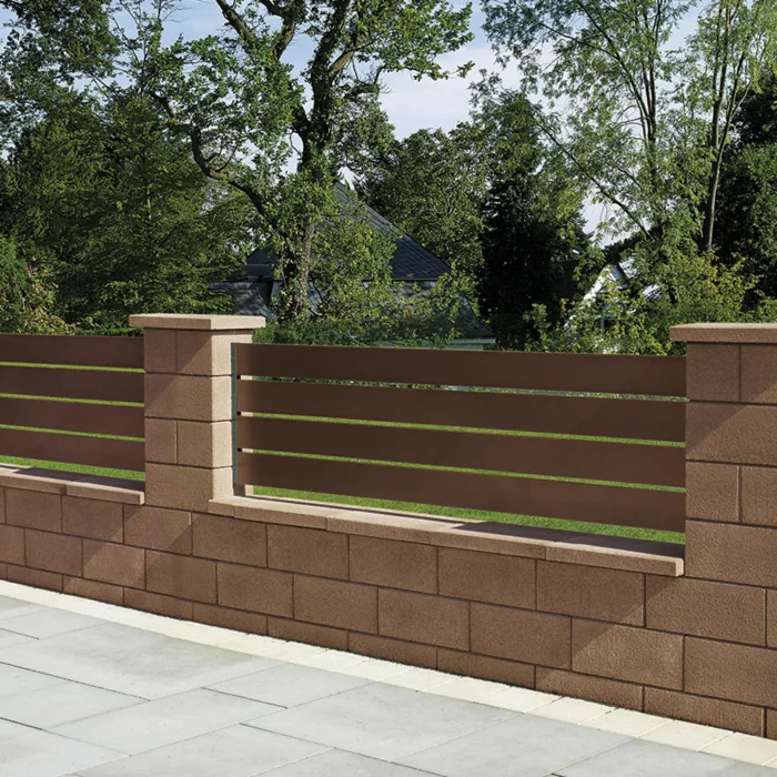 Bloc de zidărie Semmelrock Rivago pentru gard [1]