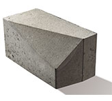 Borduri - Bordura racord, symm 36, 50 x 20 cm, 25 cm grosime
