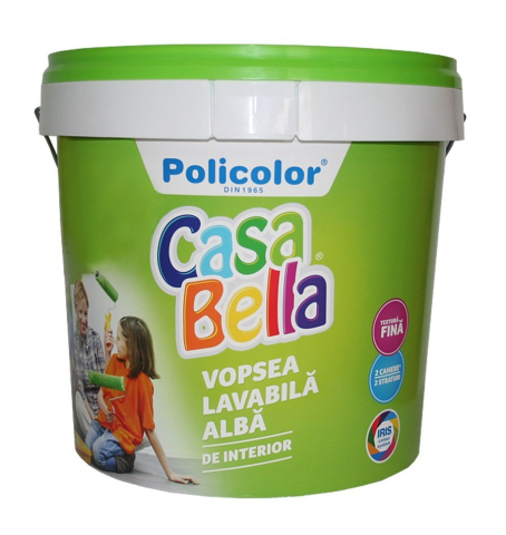 Accesorii PVC - Casa Bella interior vopsea lavabila 15l