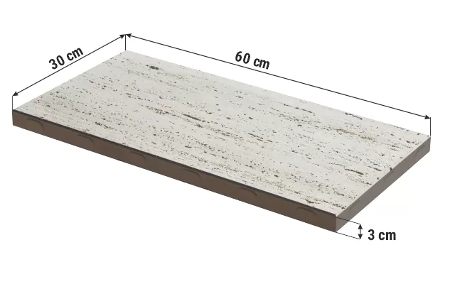 Pavele - Dale de pavaj cu textură travertin vein cut - Traverstone