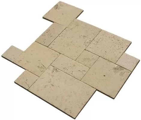 Pavele - Dale de pavaj modulare cu textură travertin cross cut - Arvore