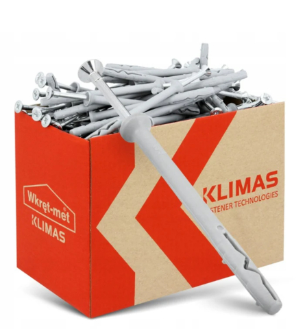 Dibluri cu șurub - Dibluri 6x60 cu șurub pentru beton și zidărie