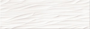 Faianta Sructure Pattern White Wave Structure, 25 x 75 cm [0]