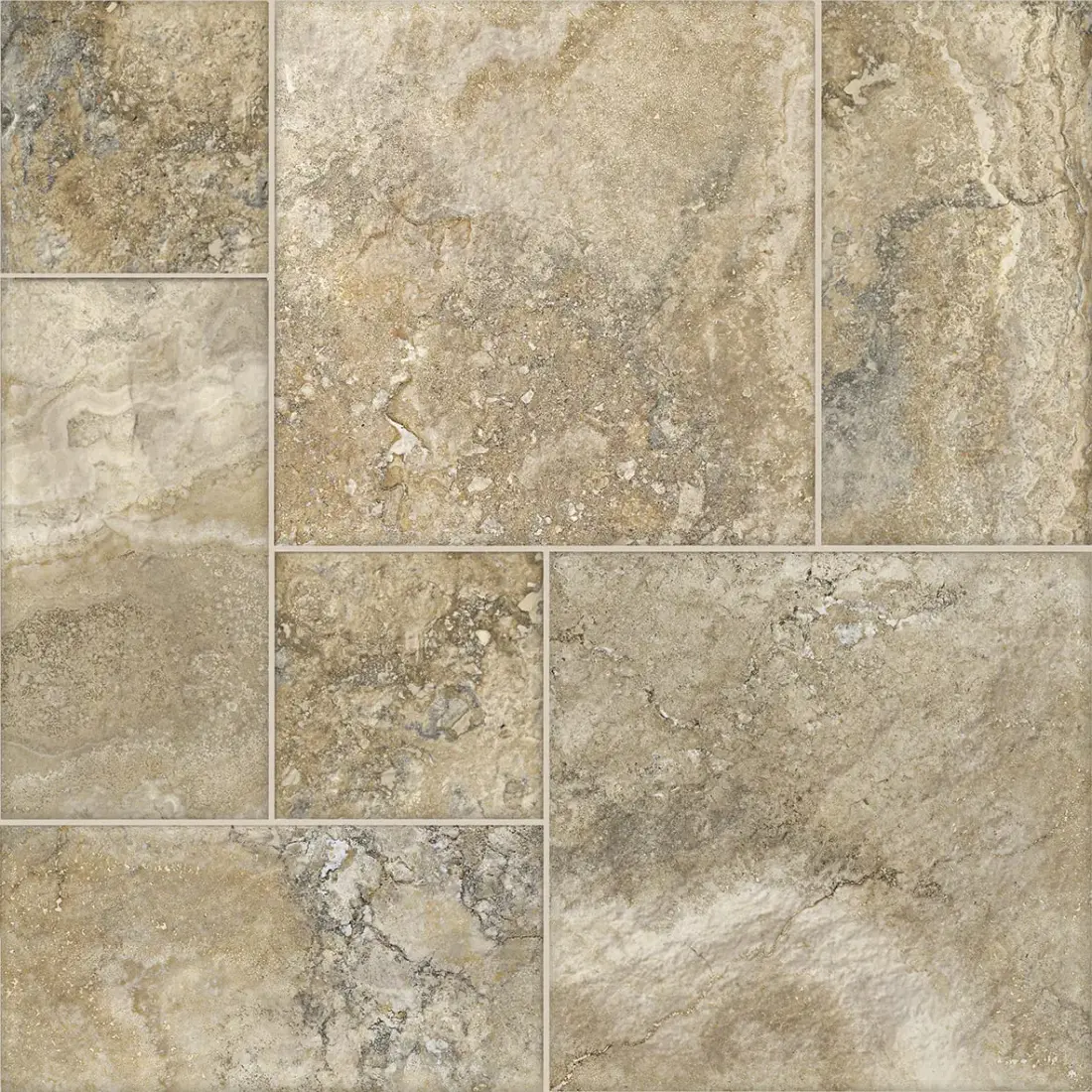 Gresie bej portelanata, 45x45 cm, Colectie GARDENA, str. - 6046-0517