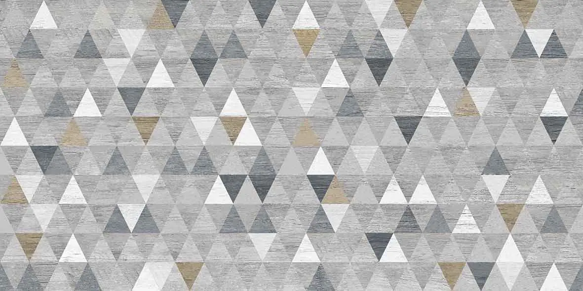 Gresie si faianta - Gresie gri portelanata, 60x30 cm, model geometric, Colectie WRIGHT, str. - 6060-0299