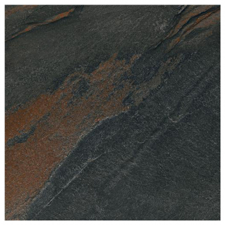 Gresie - Gresie portelanata rectificata Slate Anthracite, 60 x 60, sugar
