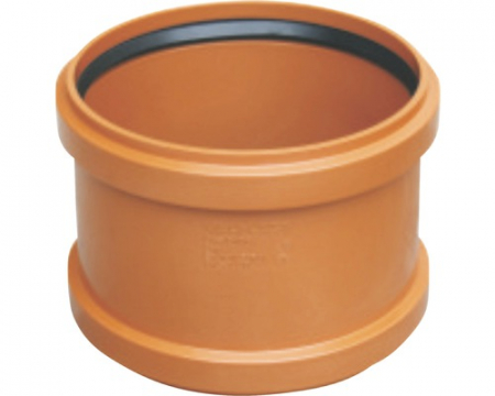 Accesorii PVC - Mufa  canal maro D.110