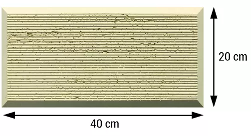 Piatra decorativa - Piatră decorativă Code- 40x20x2 cm Beige