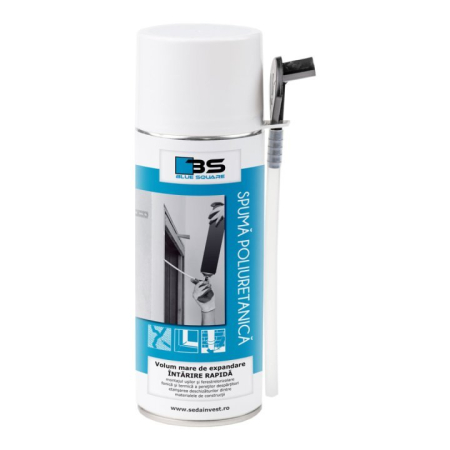 Adezivi, mortare si tencuieli - Spumă poliuretanică pai 300ml BS
