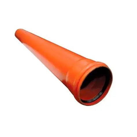 Tevi PVC - Teava PVC pentru scurgere canalizare exterioara, cu inel, multistrat SN4 – 4m, D 160×4,0 mm