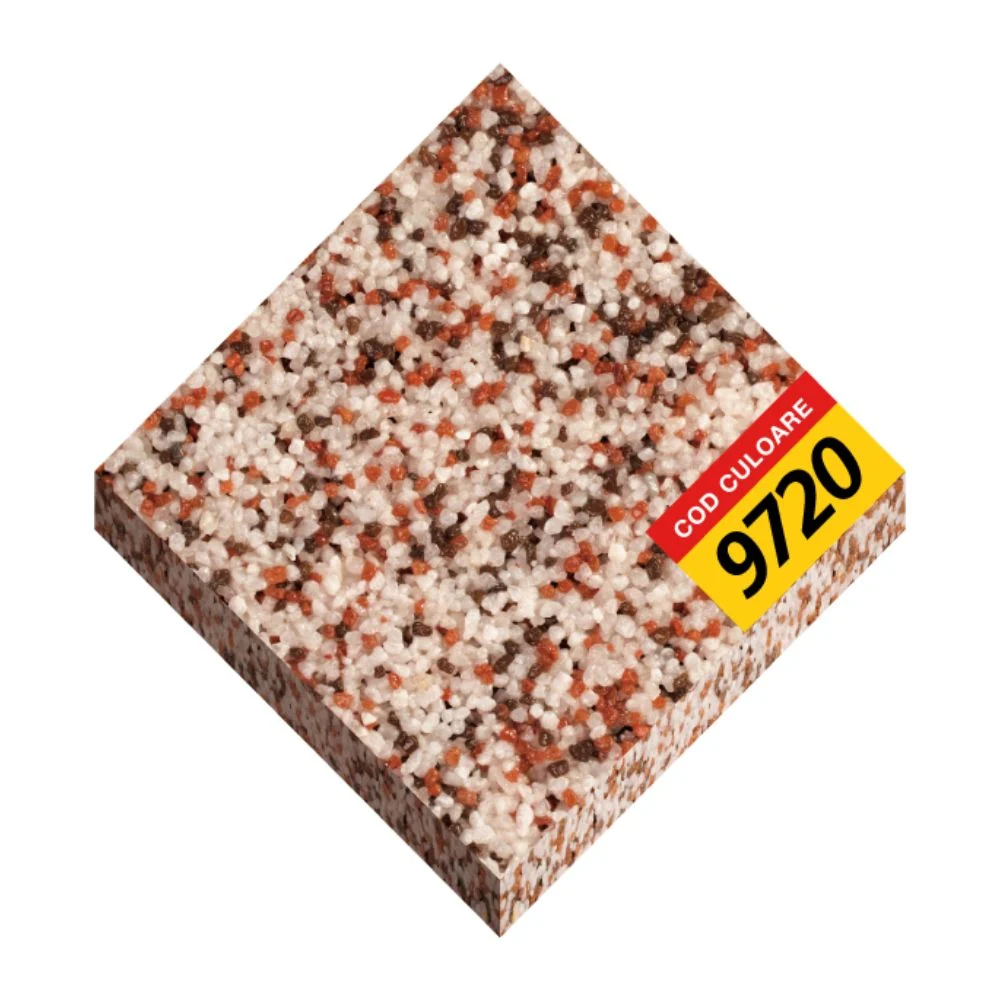 Tencuiala decorativa acrilica, interior / exterior, Oskar Mosaik 9709, mozaicata, 25 kg [1]