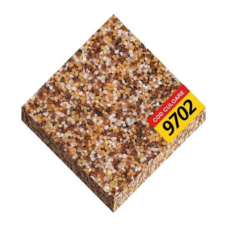 Tencuiala decorativa acrilica, interior / exterior, Oskar Mosaik 9709, mozaicata, 25 kg [1]